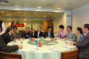 Some HKSS members attended the dinner after the AGM. They had spent a pleasurable evening.